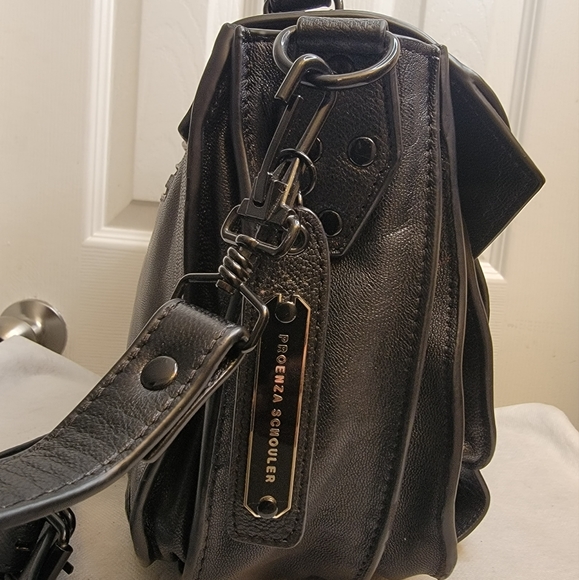 Proenza Schouler - Black PS1 Medium CrossBody Satchel / Pre-Owned - Picture 5 of 16